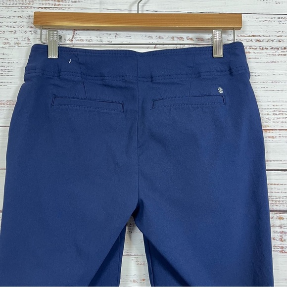 Izod Golf Blue UPF 15 Pedal Pusher Capri - Picture 6 of 13